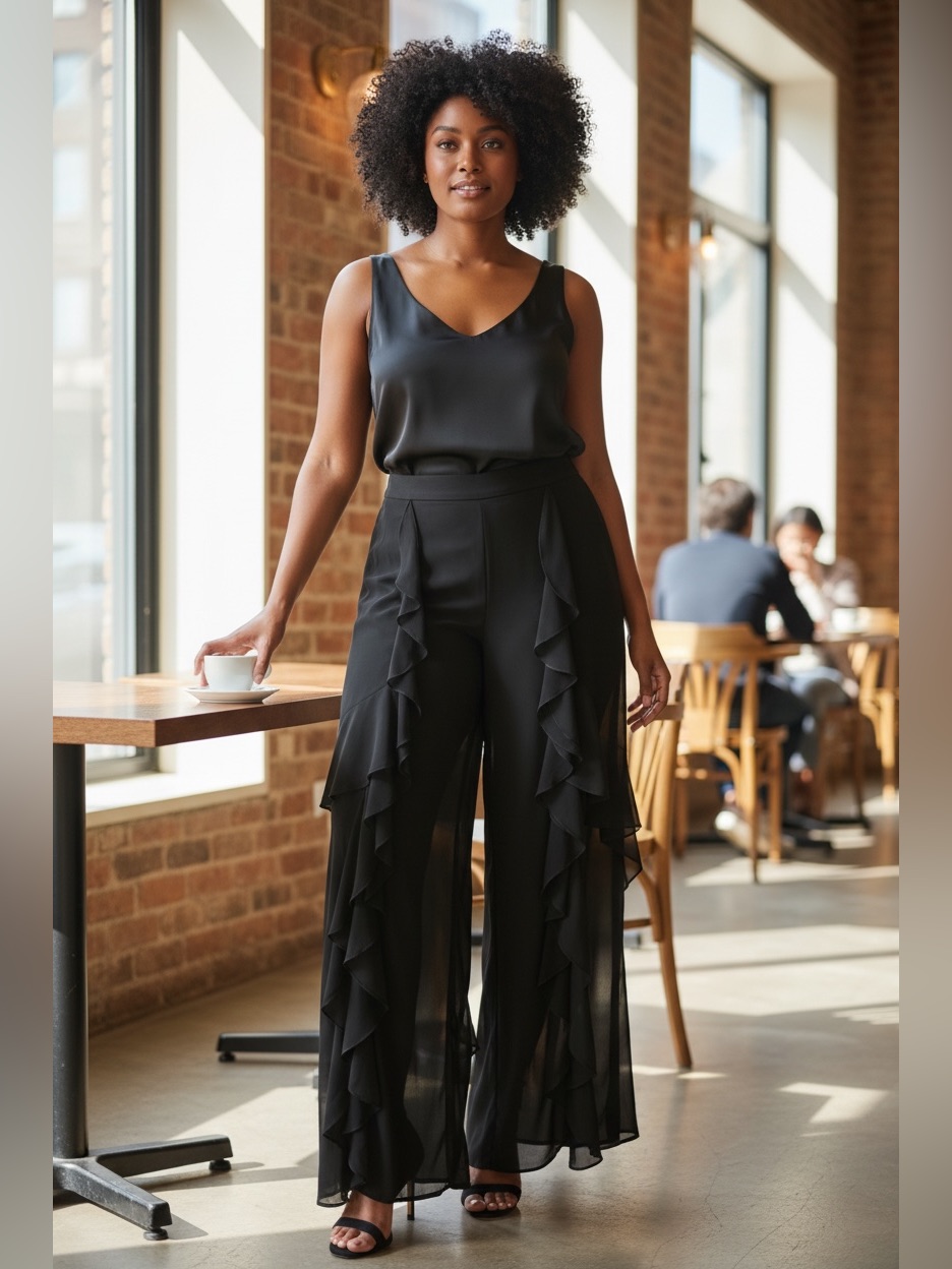 Ruffle Pant